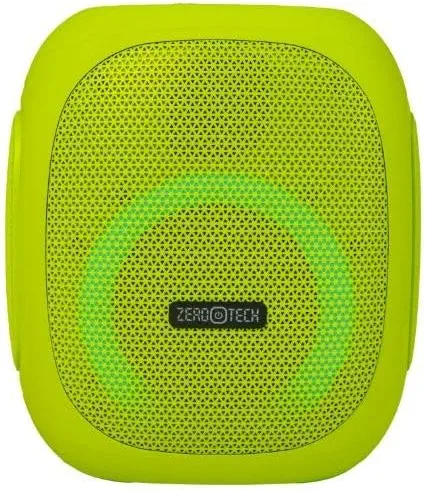 سعر ومواصفات Zerotech 25W Waterproof Bluetooth Speaker with RGB Light, Lemon Green (B0HKSN5L9S) على Amazon EG