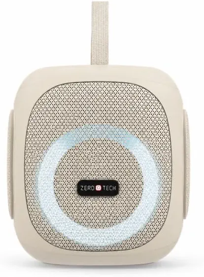 سعر ومواصفات Zerotech 25W Waterproof Bluetooth Speaker with RGB Light, Warm Grey (B0HM9D17WB) على Amazon EG