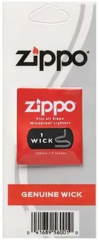 سعر ومواصفات Zippo Genuine Wick, 100 mm, 4 inch, (Pack of 1), Suitable for All Type for All Lighter (B0F2TQR2ZV) على Amazon EG
