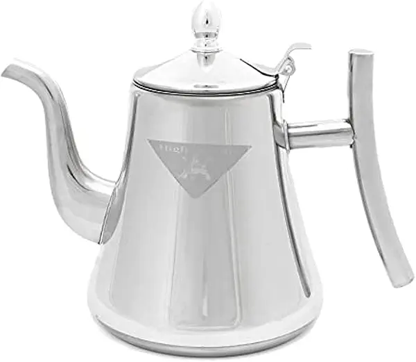 سعر ومواصفات ابريق شاي ستانلس ستيل سعة 1.5 لتر (B097QL87F4) على Amazon EG