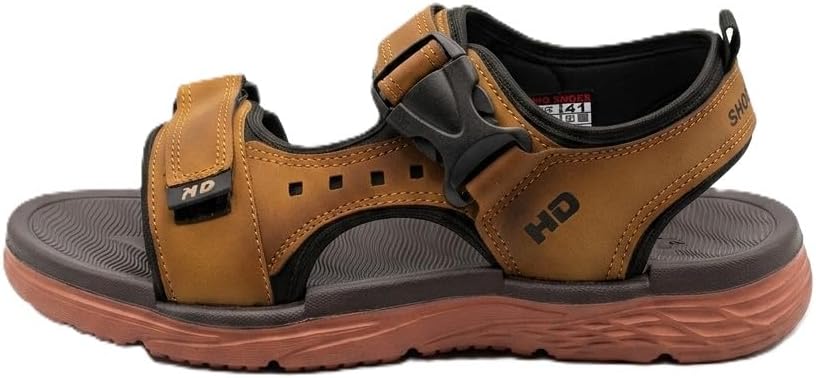سعر ومواصفات اتش دي HD mens Leather Sandal Mule (B0HDX8Y2X6) على Amazon EG