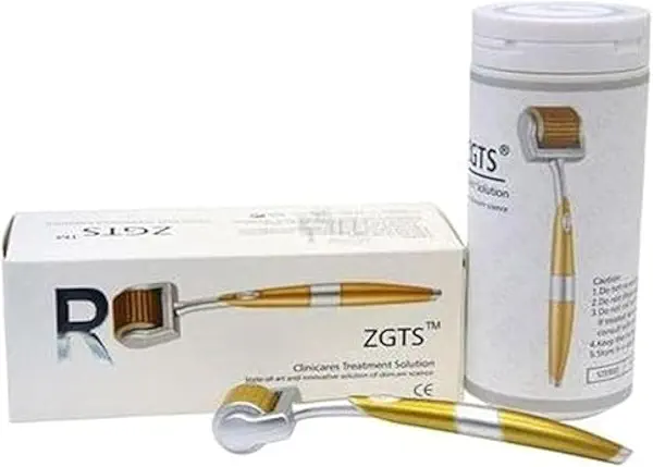 سعر ومواصفات اداة ديرمارولر مقاس 1 ملم من زد جي تي اس، لون ذهبي (B0922V34VN) على Amazon EG