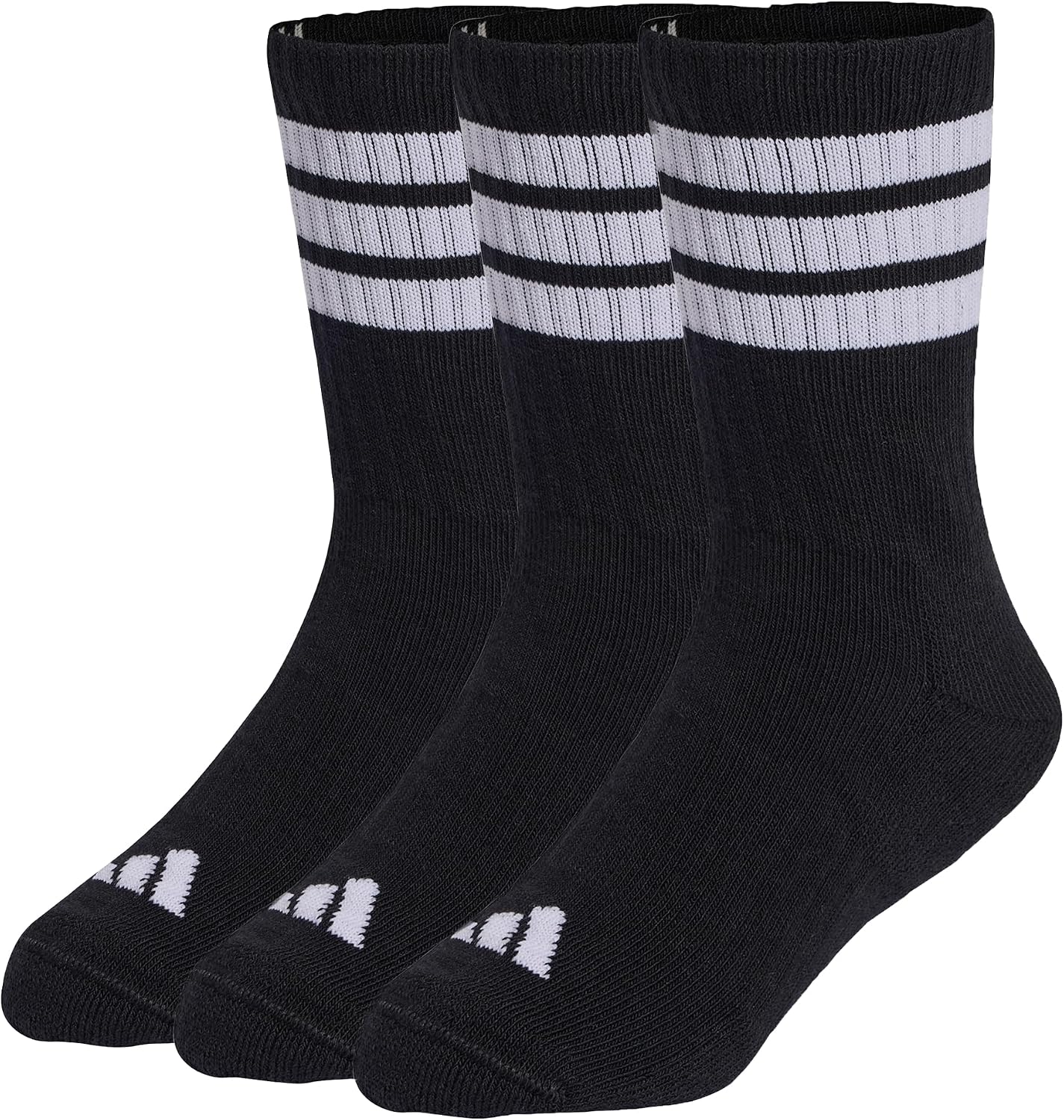 سعر ومواصفات اديداس adidas Kids 3S KD C CRW 3P CREW SOCKS (B0F5B7M6K2) على Amazon EG