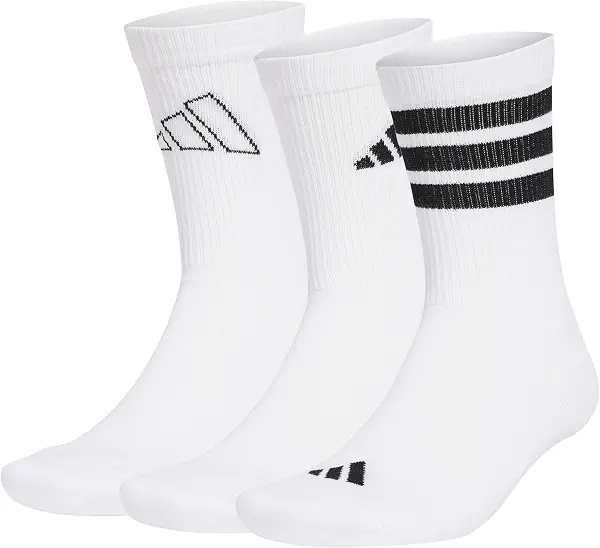 سعر ومواصفات اديداس adidas Unisex Adult LOGO PACK 3PP CREW SOCKS (B0DHCWL6SR) على Amazon EG
