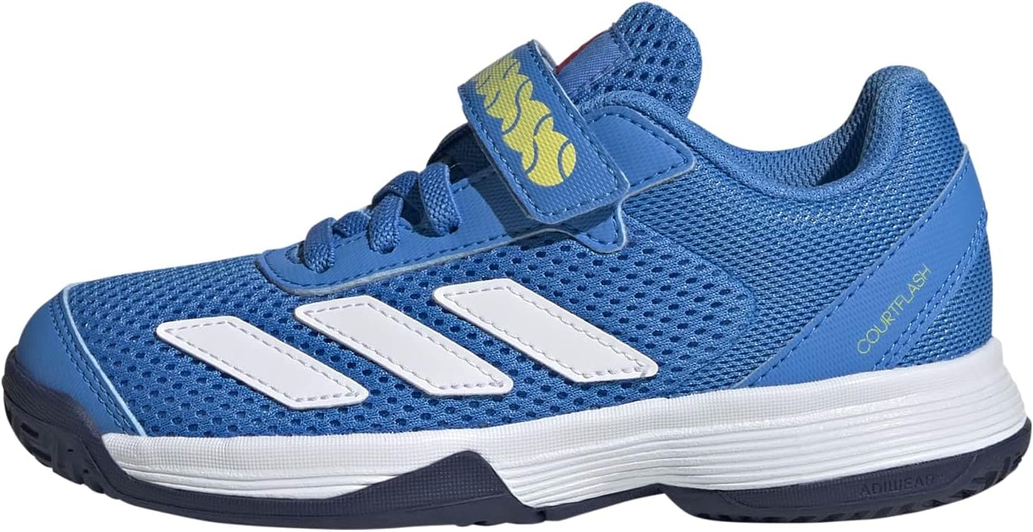 سعر ومواصفات اديداس adidas Unisex Kid's Courtflash Comfort Closure Tennis Shoes (B0FW54YJPH) على Amazon EG