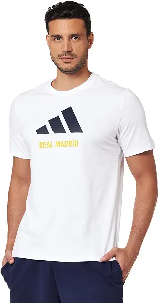 سعر ومواصفات اديداس تيشرت TE2 بتصميم رسومات فريق ريال مدريد موسمي من اديداس (B0FCS9ZMF8) على Amazon EG