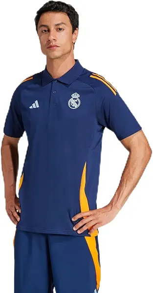 سعر ومواصفات اديداس تيشرت بولو بتصميم نادي ريال مدريد للرجال من اديداس (B0DNQSPC81) على Amazon EG