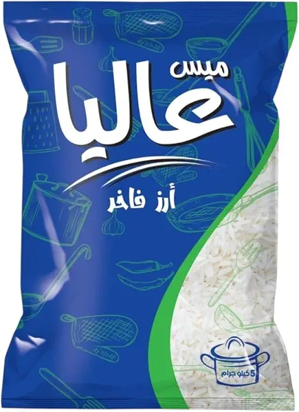 سعر ومواصفات ارز ابيض عالي الجودة من ميس عاليا- 5 كجم (B097DVCXQ9) على Amazon EG