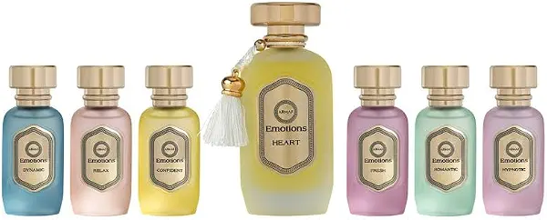 سعر ومواصفات ارماف عطر ايموشنز 7 قطع 1 × 100 مل + 6 × 15 مل او دي بارفان (B0DZFPN8PD) على Amazon EG