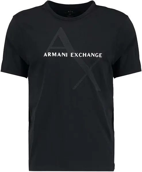 سعر ومواصفات ارماني اكستجينج تي شيرت للرجال، اسود (اسود 1200)، XS (B078GH9T9K) على Amazon EG