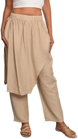 سعر ومواصفات أزول Azul Womens Casual Pants Azul Jupe Loose Pants (B0FJ682469) على Amazon EG