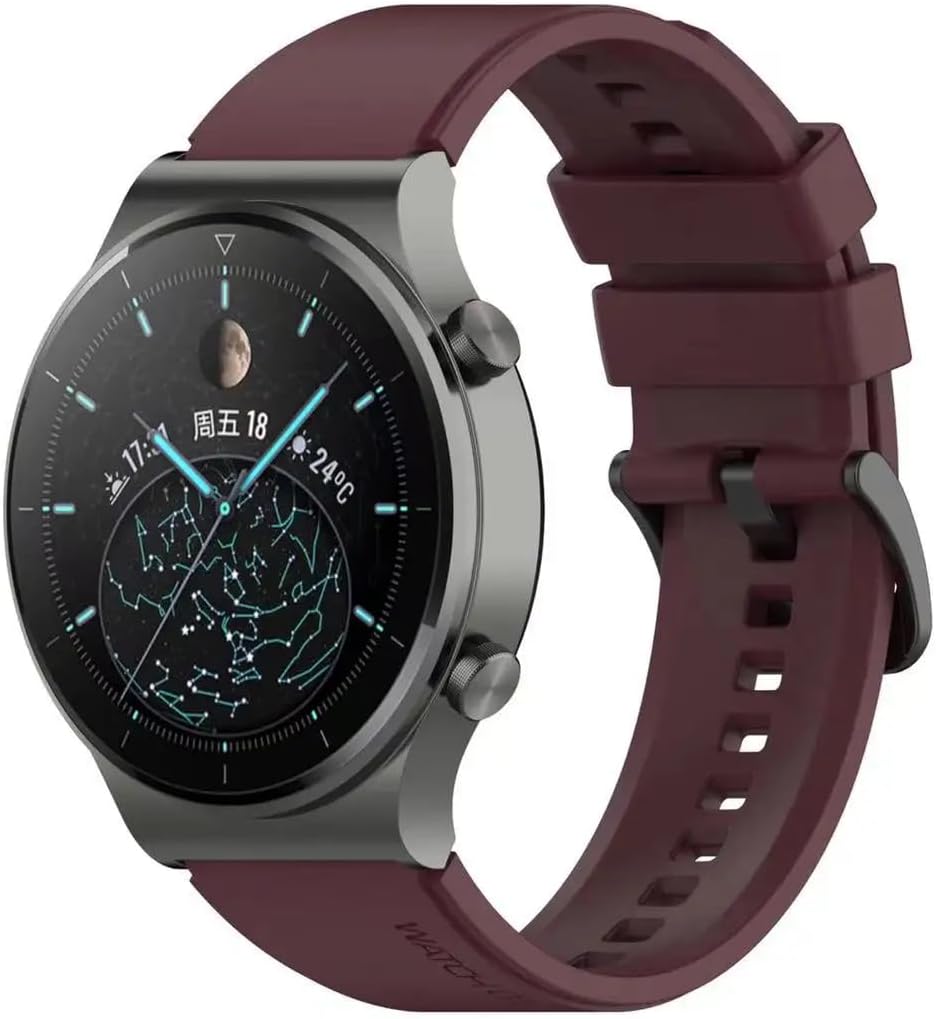 سعر ومواصفات استراب من سيليكون متوافق مع ساعة Huawei Watch GT2 Pro، أحزمة واستبدال GT3 46/Huawei 46 ملم Next store (B0G1CFYZVG) على Amazon EG