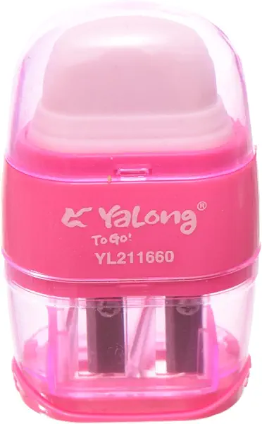 سعر ومواصفات استيكة وبراية أقلام مزدوجة الفتحات طراز YL-91_YL211622 مناسبة للفصول الدراسية والتعليم المنزلي وبيئات الدراسة الفردية من المعايرجي (B0D4K86GGZ) على Amazon EG