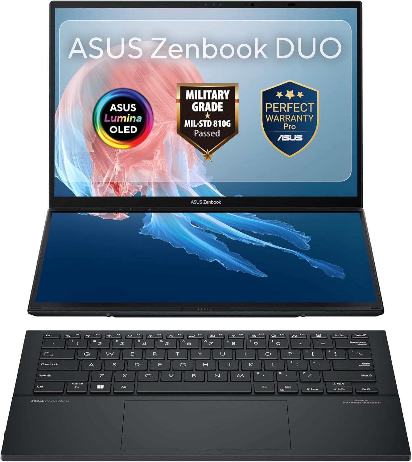 سعر ومواصفات اسس زين بوك ديو [UX8406CA-QL319W] كور U9-285H / LPDDR5X 32GB / 1TB SSD / بطاقة رسومات انتل ارك™ / 14.0 OLED 1920 X 1200 / ويندوز 11/1 سنة ضمان مثالي برو + [قلم اسس SA203H-MPP2.0 دعم + حافظة] (B0H95G6RC4) على Amazon EG