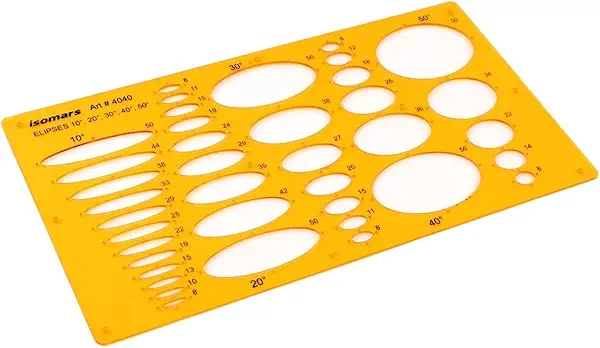 سعر ومواصفات اسطمبه رسم بيضاوى من ايزو مارس موديل 4040 (B0BNGD7GVK) على Amazon EG