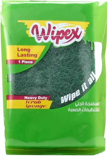 سعر ومواصفات إسفنجة تنظيف شديدة التحمل من ويبيكس- 1 قطع (B0D1VY3995) على Amazon EG