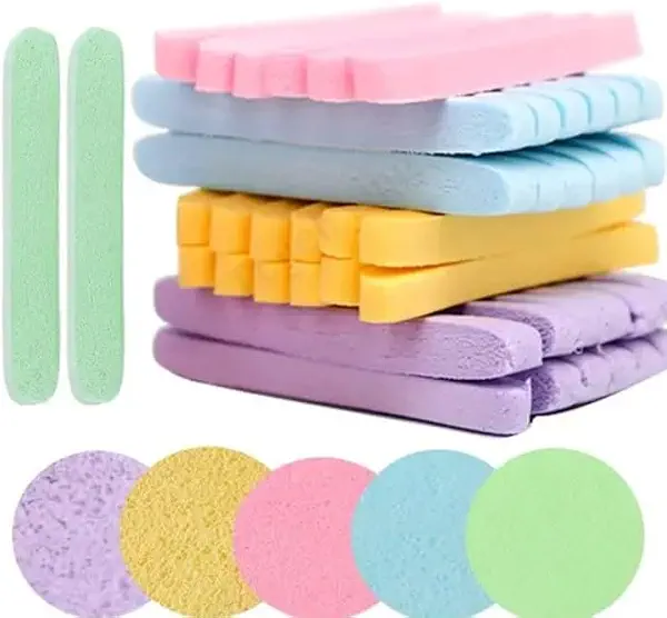 سعر ومواصفات إسفنجة وجه مضغوطة، إسفنجة احترافية دائرية لإزالة المكياج وغسيل الوجه، وسادات سبا وتقشير وتنظيف للنساء (متعددة الالوان، عبوة من 12 قطعة) (B0F1DBZB34) على Amazon EG