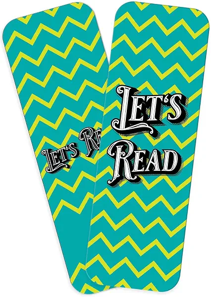 سعر ومواصفات اشارة مرجعية بطباعة عبارة Lets Read مقاس 5×15 سم من واي ام سكيتش من ورق مقوى سميك وبحواف منحنية، هدية لمحبي الكتب والكلية وال للمدرسة والمكتب والفنانين والطلاب ولقراءة الكتب والكتابة (B0C5659W51) على Amazon EG