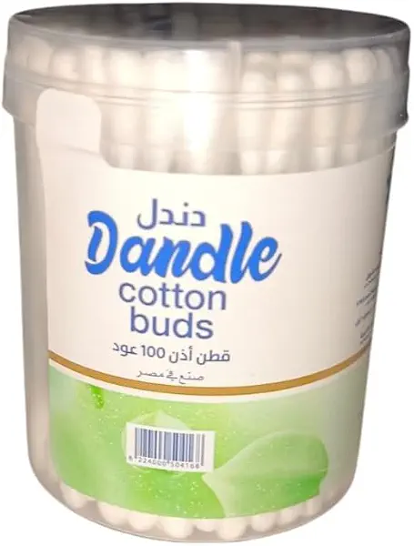 سعر ومواصفات اعواد قطنية للاذن من دندل - 100 عود (B0972FTQF8) على Amazon EG