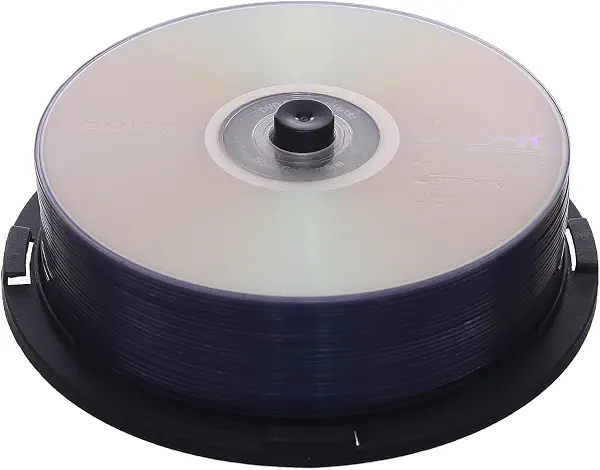 سعر ومواصفات أقراص DVD-R فارغة قابلة للتسجيل لنسخ بيانات الفيديو احتياطيًا وتخزين الوسائط 7GB من سوني، 25 قرص، 198 (B0GSRT16JR) على Amazon EG