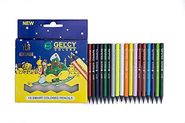 سعر ومواصفات أقلام تلوين جليسي جريب - عبوة من 18 (B0976FWB7T) على Amazon EG