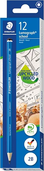 سعر ومواصفات أقلام رصاص ستايدلر مارس لوموغراف 101-2B، عبوة من 12 قطعة. (B0FWCT8KVC) على Amazon EG