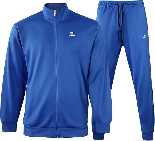 سعر ومواصفات اكتيف Activ Mens ACTIV BASIC ZIPPER TRACKSUIT Pajama Set (pack of 1) (B0GL2K677W) على Amazon EG
