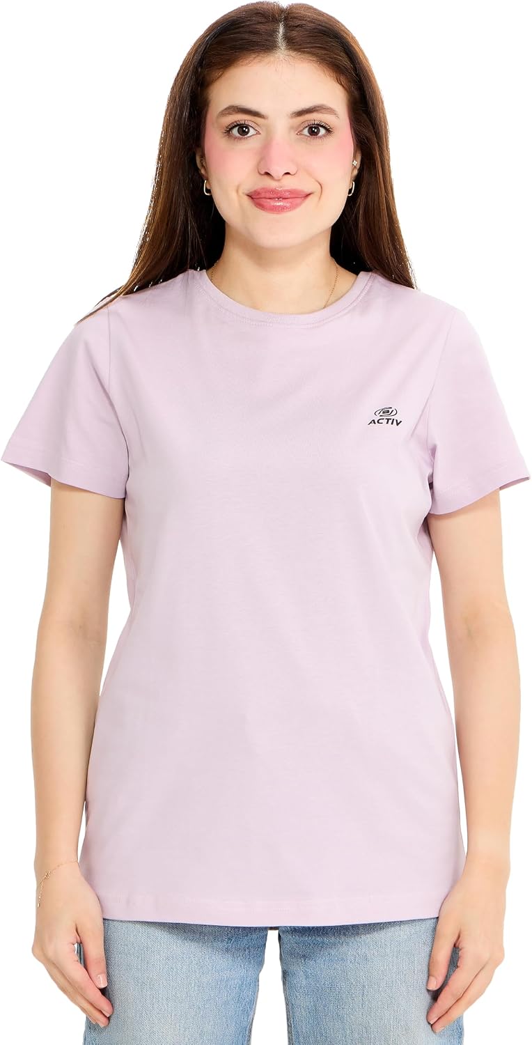 سعر ومواصفات اكتيف Activ Womens ACTIV BASIC H.S T-SHIRT Modern (B0F1DG39NC) على Amazon EG