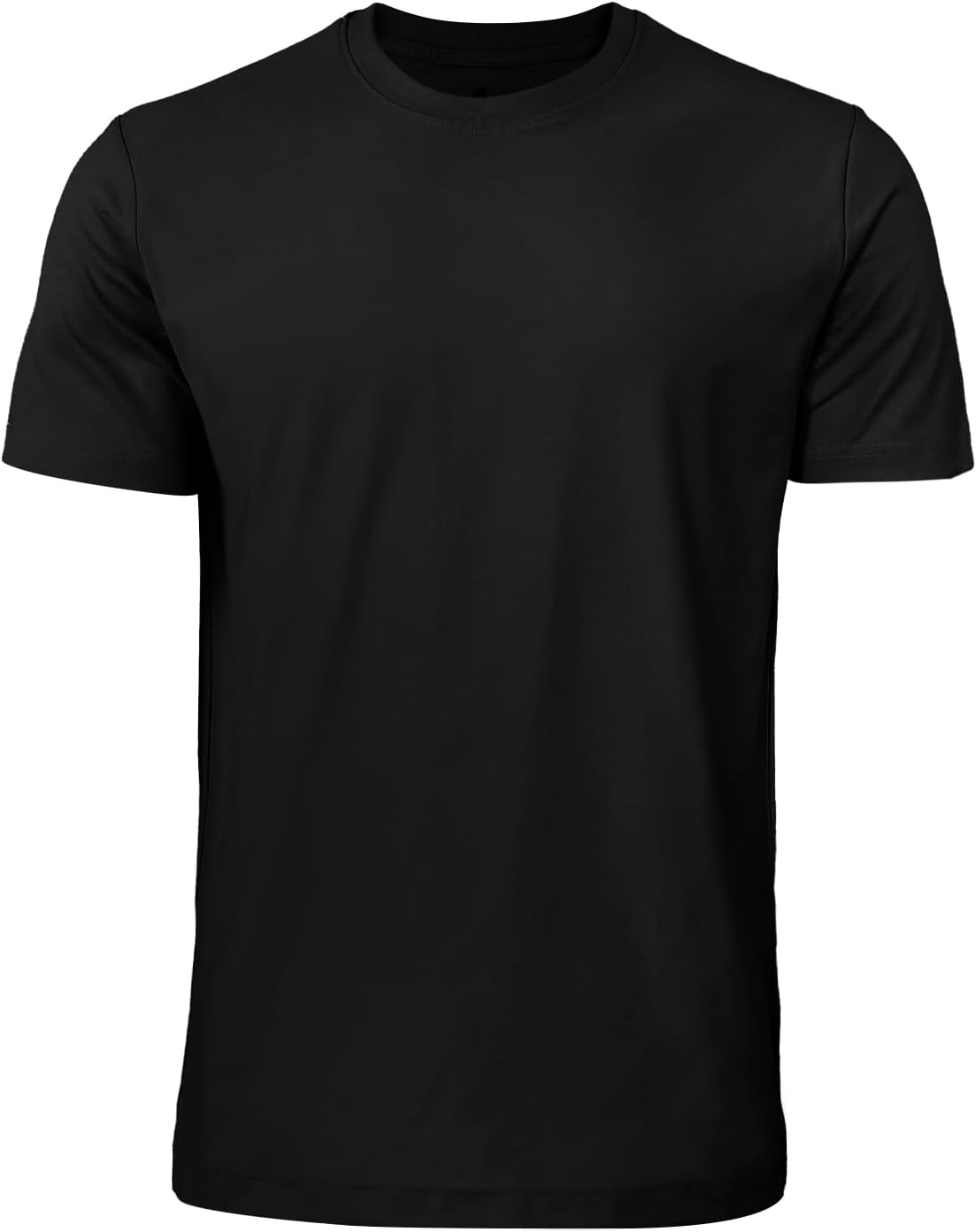 سعر ومواصفات اكتيف تيشرت بيسيك برقبة على شكل حرف R، اسود، XL (B0GS639T4X) على Amazon EG