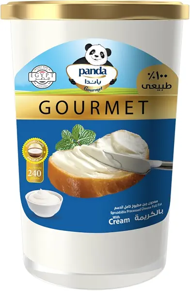 سعر ومواصفات اكواب جبنة كريمية جورميه من باندا، 240 جرام (B0H7XDBQLY) على Amazon EG