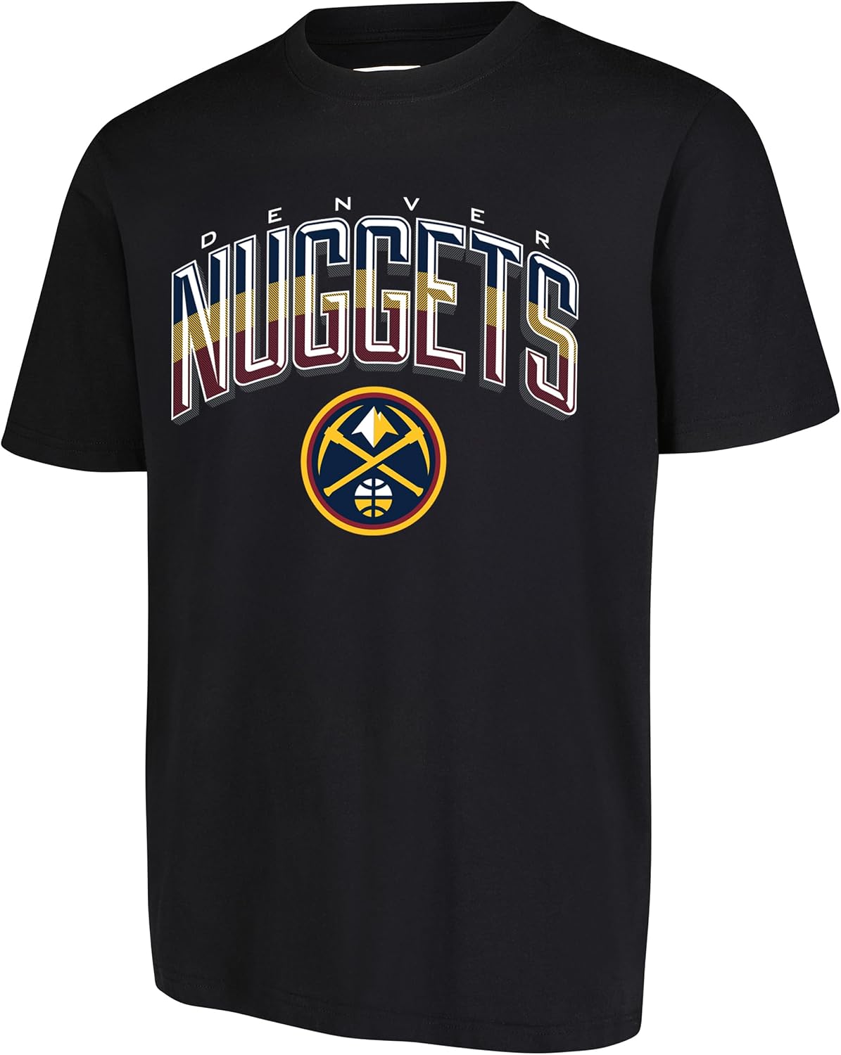سعر ومواصفات الترا جيم تي شيرت للرجال من NBA Denver Nuggets بأكمام قصيرة من البلكسي، اسود، مقاس S (B01LZBRLIK) على Amazon EG
