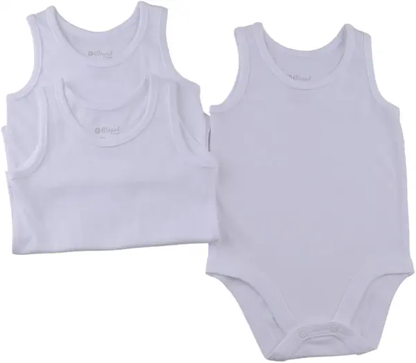 سعر ومواصفات الصياد Elsayaad Unisex Baby Sleeveless Bodysuit Underwear (pack of 3) (B0CQJV2FFH) على Amazon EG