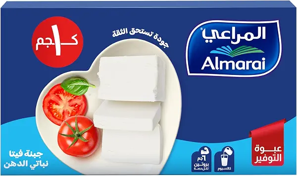 سعر ومواصفات المراعي جبنة فيتا 1 كجم (B0FWC648LT) على Amazon EG
