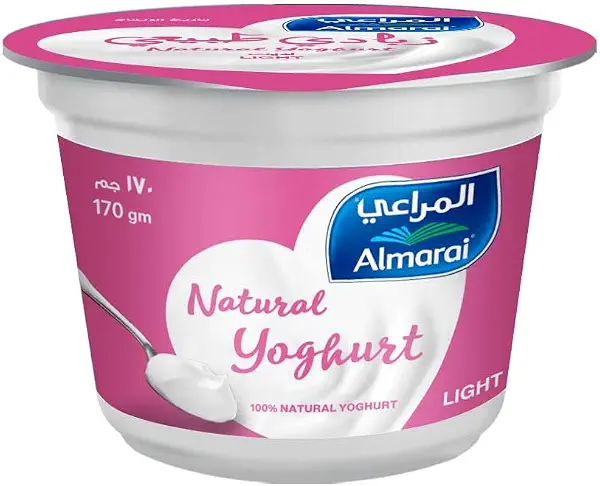 سعر ومواصفات المراعي زبادي طبيعي خفيف 170 جرام (B0FVV2QY91) على Amazon EG