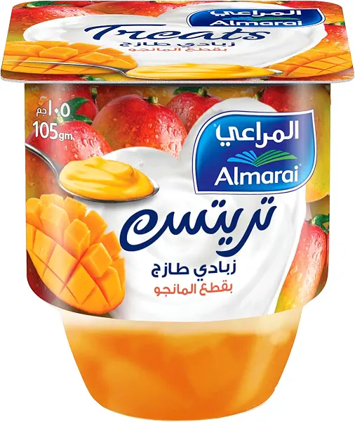 سعر ومواصفات المراعي زبادي مانجو من تريتس، 105 جرام (B07K827QNR) على Amazon EG