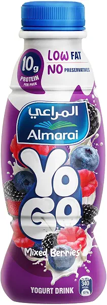 سعر ومواصفات المراعي مشروب زبادي بنكهة التوت المختلط من يوجو، 425 مل (B0FWC4H6BS) على Amazon EG