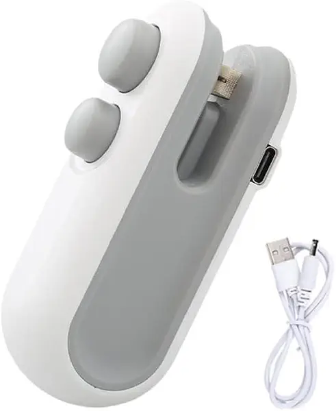 سعر ومواصفات الة اغلاق مغناطيسية 2 في 1 قابلة لاعادة الشحن بمنفذ USB لاكياس التغليف البلاستيكية الصغيرة للطعام والوجبات الخفيفة والرقائق والاكياس البلاستيكية المحمولة (متعددة الالوان) (B0F3JV4VS3) على Amazon EG