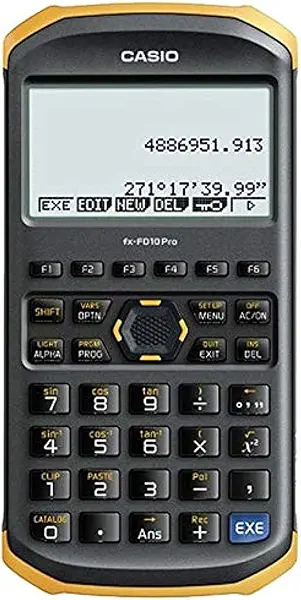سعر ومواصفات آلة حاسبة للمساحة fx-FD10 برو من كاسيو (B07N6PC1S5) على Amazon EG