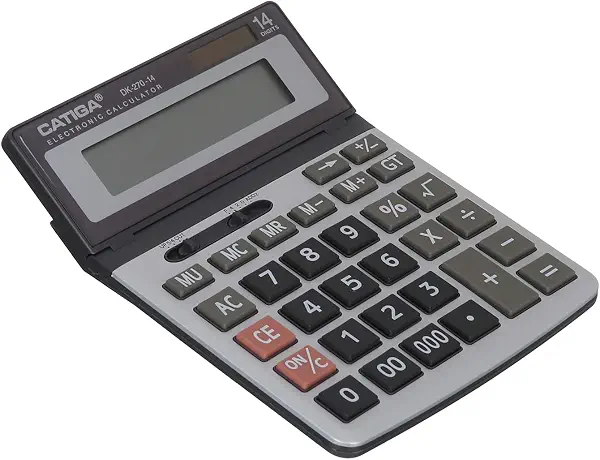 سعر ومواصفات الة حاسبة الكترونية من كاتيجا DK-270-14 (B08WJL8QXR) على Amazon EG