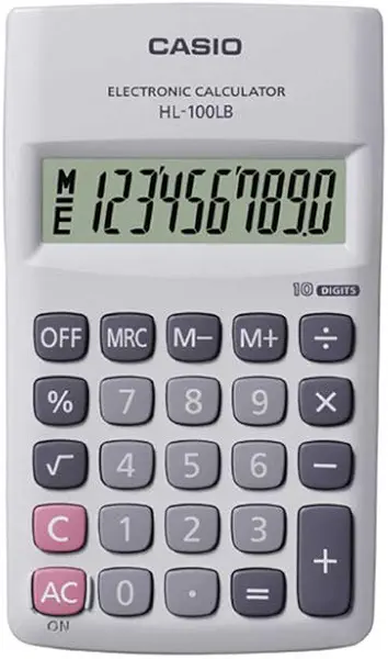 سعر ومواصفات آلة حاسبة إلكترونية من كاسيو، طراز HL-100LB (B0752N44QR) على Amazon EG