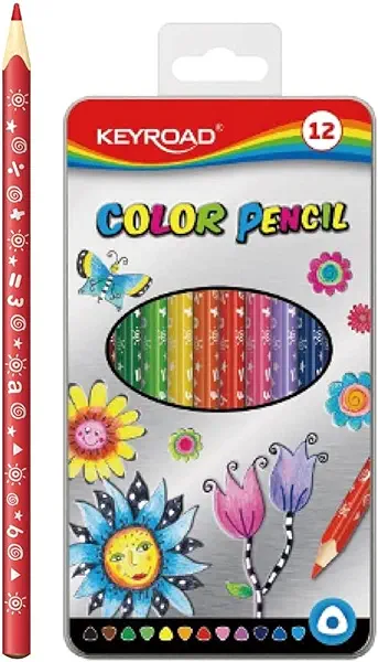 سعر ومواصفات الوان خشب من كى رود مثلث طبى معدن 12 لون موديل KR971450 (B07D4ZPB41) على Amazon EG