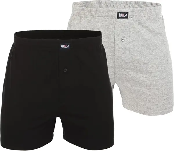 سعر ومواصفات ام بي ثري MB3 Mens Set of 2 Pieces Boxer Tango Short Boxer Shorts (pack of 2) (B0D9FJM33H) على Amazon EG