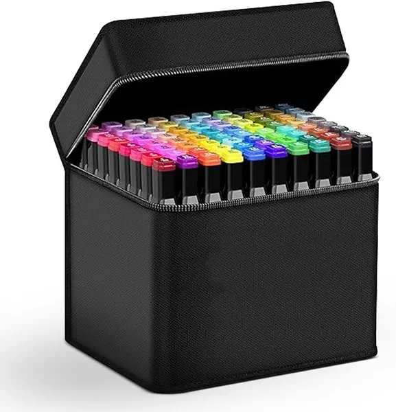 سعر ومواصفات أميرات برأس مزدوج دقيق 0.4 ملم و فرشاة مرنة 1-4 ملم قلم تحديد متعدد الألوان عدد 48 (B0DP6GXK37) على Amazon EG