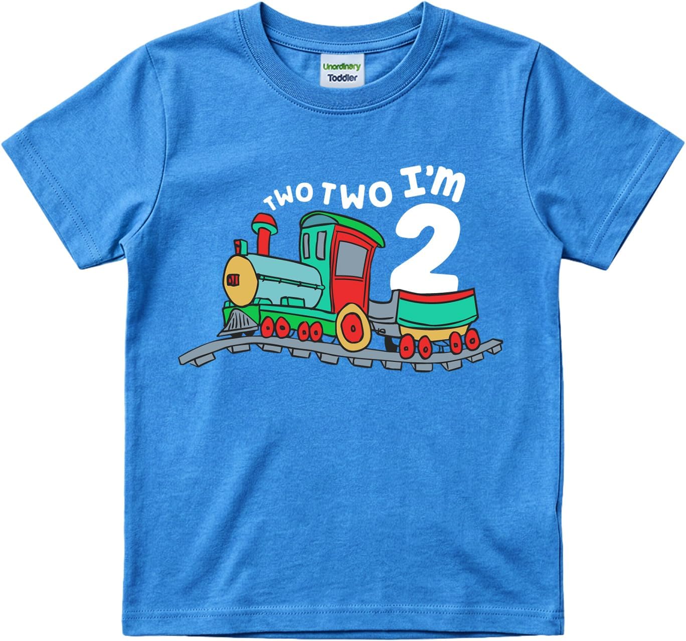 سعر ومواصفات ان اورديناري تودلر قميص عيد الميلاد الثاني للفتى Chugga Chugga Two Two Train im 2 Years Second Birthday (B0G7VDGX9C) على Amazon EG
