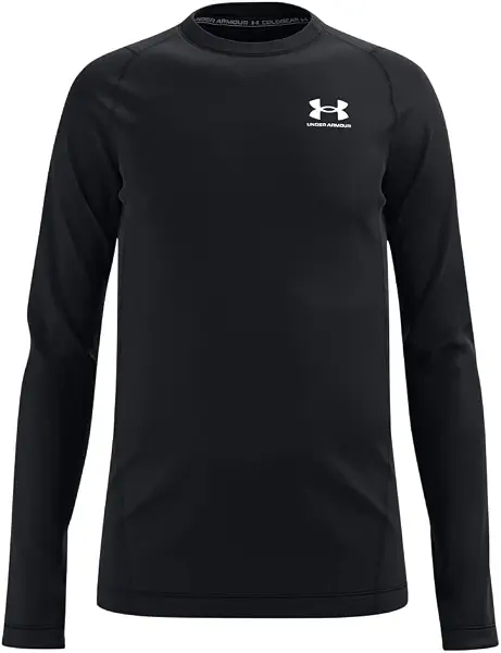 سعر ومواصفات اندر ارمور Under Armour boys UA ColdGear Armour LS Coldgear Armour Long Sleeve T-shirt (pack of 1) (B08LMRGLYG) على Amazon EG