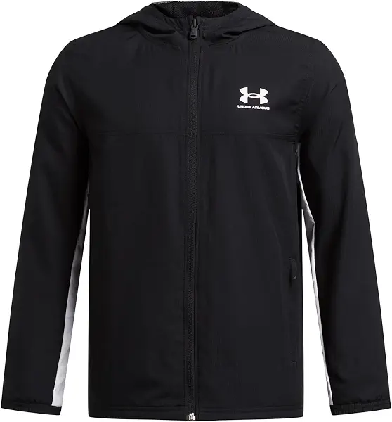 سعر ومواصفات اندر ارمور Under Armour boys UA B Rival Wvn Jacket Rival Woven Jacket (pack of 1) (B0D166SFPB) على Amazon EG