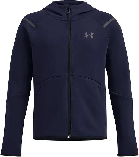 سعر ومواصفات اندر ارمور Under Armour boys UA B Unstoppable Flc FZ Sweatshirt (B0D8QDHGVG) على Amazon EG
