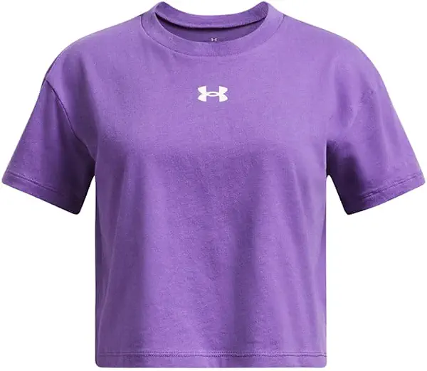 سعر ومواصفات Under Armour girls UA CROP SPORTSTYLE LOGO SS T-Shirt (pack of 1) (B0CJWDGJHX) على Amazon EG
