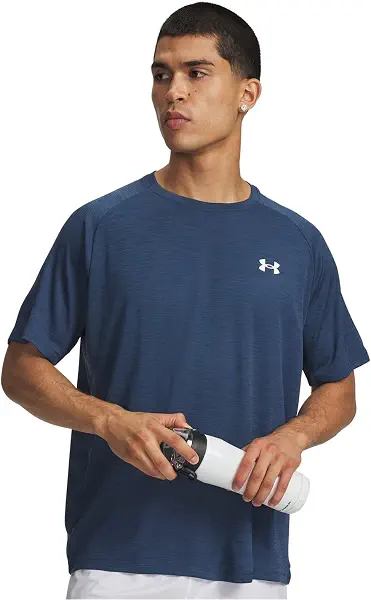 سعر ومواصفات اندر ارمور Under Armour Mens UA Tech Textured SS T-Shirt (pack of 1) (B0FL5M8N16) على Amazon EG