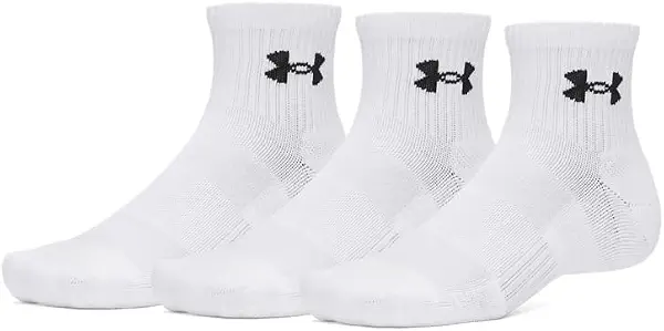 سعر ومواصفات اندر ارمور Under Armour Unisex UA Performance Cotton 3p Qtr Socks (B0F34V4V61) على Amazon EG